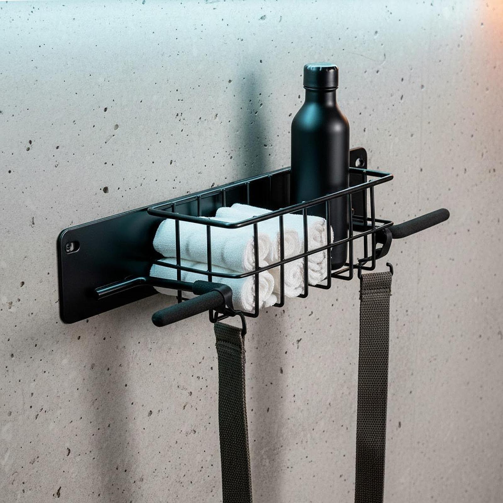Golf Equipment Garage Organizer - Wall Mounted Golf Equipment Holder Metal