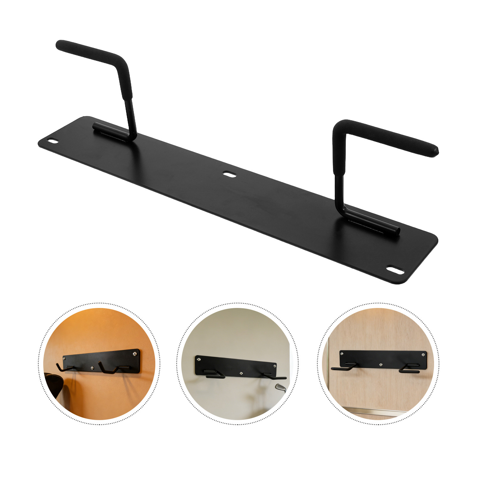 Golf Equipment Garage Organizer - Wall Mounted Golf Bag Hanger Rack