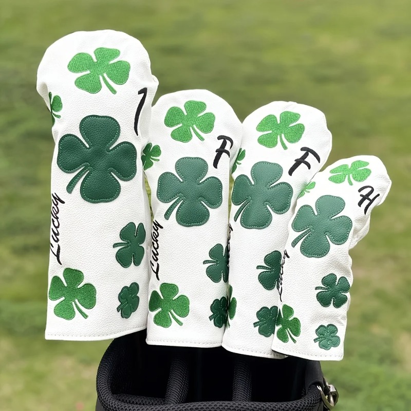 Golf Equipment Cabinet - Stylish Clover Golf Club Head Covers
