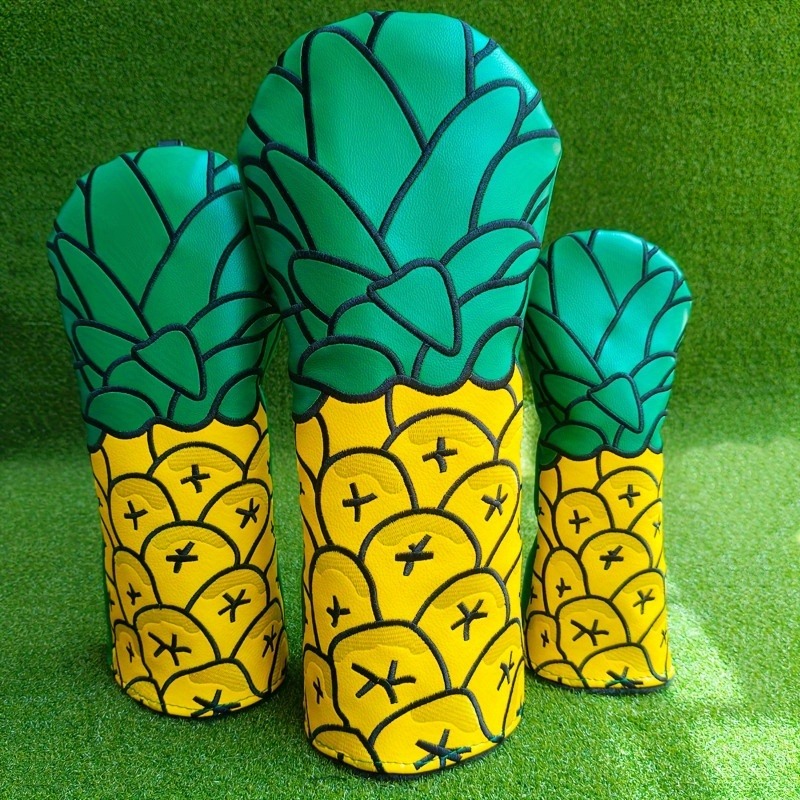Golf Equipment Cabinet - Pineapple Golf Club Head Cover with