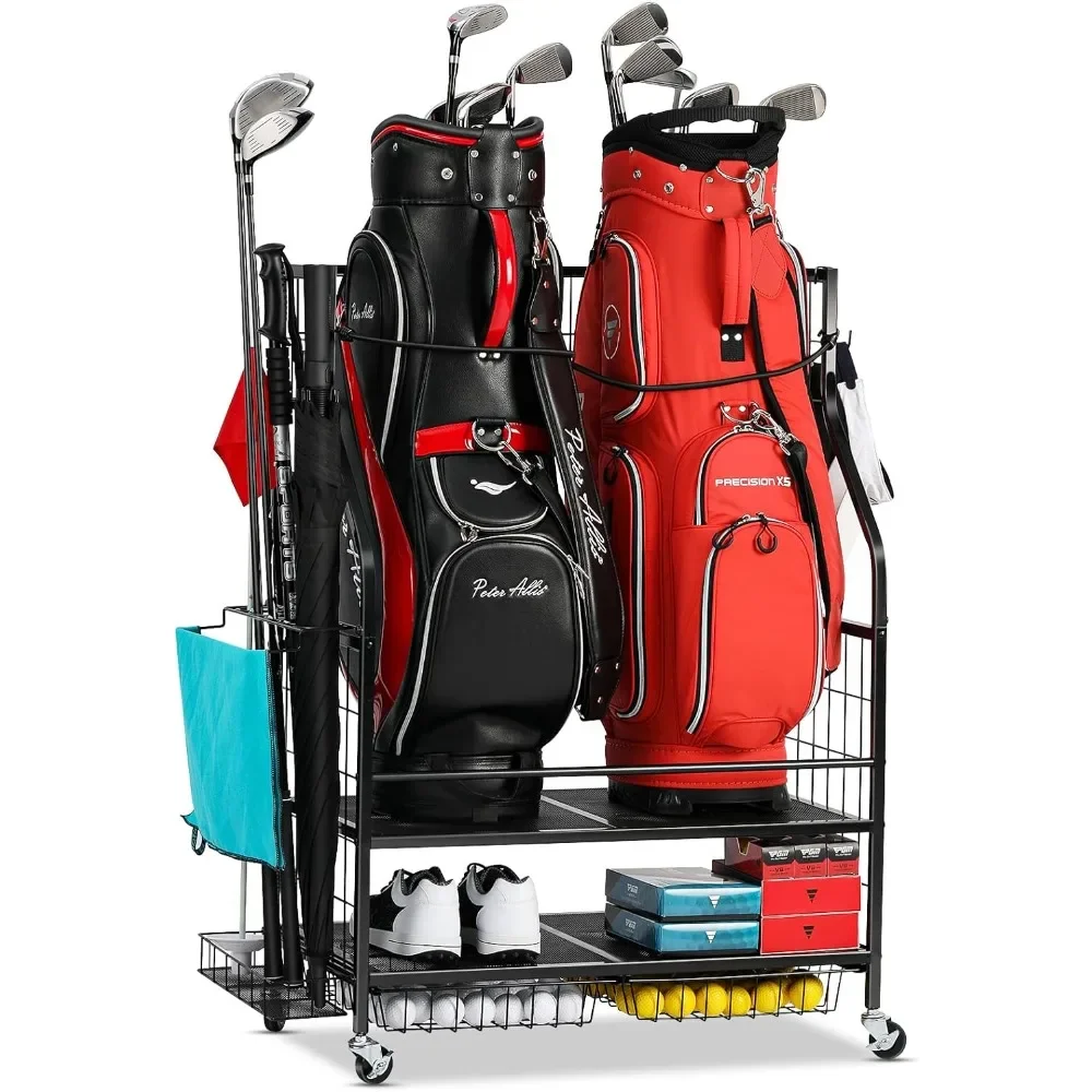 -Bag Storage Garage Organizer- - Golf Equipment Garage Organizer review and price