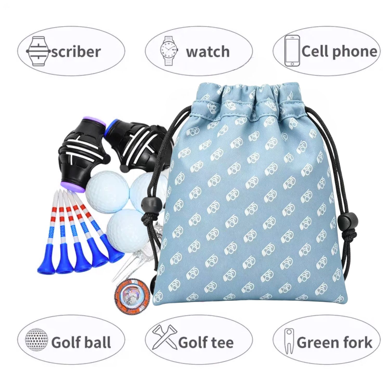 A Minimalist Blue Golf Valuabl - Golf Equipment And Accessories review and price